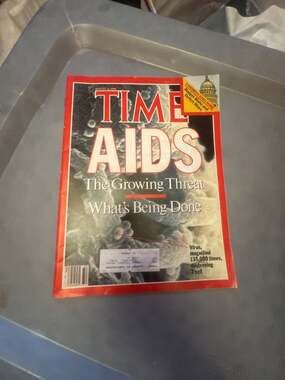 Time Magazine August 12 1985 AIDS The Growing Threat